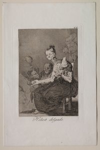 Caprichos: Finoman forognak alkotó: Francisco de Goya