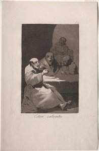 Caprichos: Dögösek. alkotó: Francisco de Goya