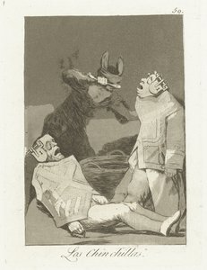 csincsillák A csincsillák (cím a tárgyon) Los Caprichos (sorozat címe) alkotó: Francisco de Goya