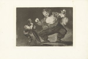 dwaas által Bobalicon The Nonsense (De dwaasheden) (sorozat címe) A közmondások (De spreekwoorden) (sorozat címe) alkotó: Francisco de Goya