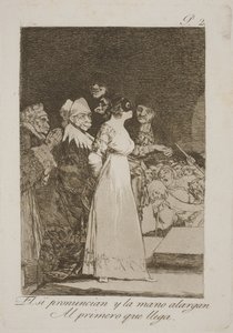 Igent mondanak, és feleségül veszik az elsőt, aki a legjobb alkotó: Francisco de Goya