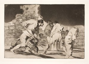 Az ostoba harag (Hihetetlen – és Isten teremtett minket) alkotó: Francisco de Goya