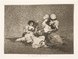 A nők adják a bátorságot (4) alkotó: Francisco de Goya