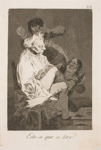 Ezt hívják olvasásnak alkotó: Francisco de Goya