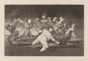 Különböző allegre (Merry Folly) alkotó: Francisco de Goya