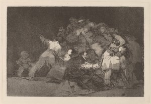 Különböző általános (Általános Bolondság) alkotó: Francisco de Goya