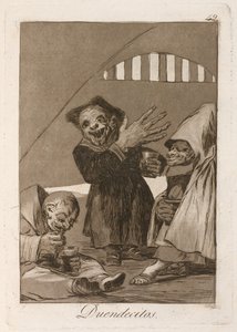 Pixies (Hobgoblinok) alkotó: Francisco de Goya