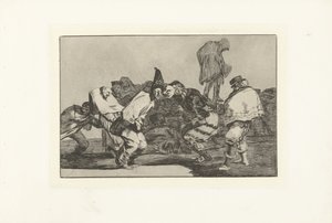 Farsangi bolondság A karnevál feladása Los Disparates (The Follies) (sorozat címe) Los Proverbios (A közmondások) (sorozat címe) alkotó: Francisco de Goya