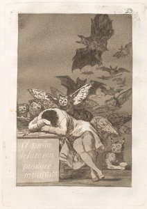 A Sleep of Reason szörnyeket produkál alkotó: Francisco de Goya