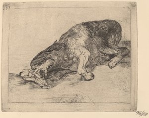 Szörnyű szörnyeteg! (Kedves szörny!) alkotó: Francisco de Goya