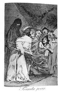Fregatt kutya, 1799 alkotó: Francisco de Goya