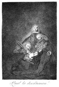 Hogy koptatják!, 1799 alkotó: Francisco de Goya