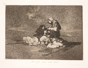 Mit sugall egyetlen csésze? (59) alkotó: Francisco de Goya
