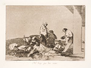 Mi haszna a panaszkodásnak (58) alkotó: Francisco de Goya