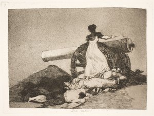 Micsoda hősiesség! (7) alkotó: Francisco de Goya