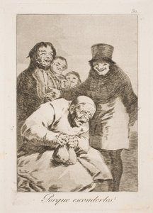 Miért mentsük meg őket? alkotó: Francisco de Goya