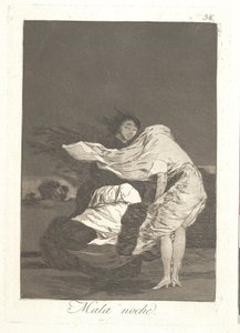 Az éjszaka sötétjében alkotó: Francisco de Goya