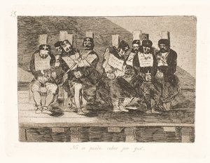 Senki sem tudja, miért (35) alkotó: Francisco de Goya
