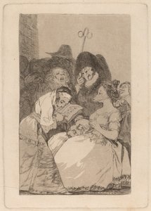A filiáció (The Filiation) alkotó: Francisco de Goya