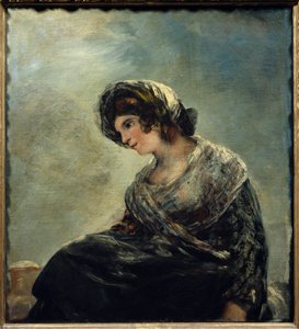 La laitiere de Bordeaux Francisco De Goya (1746-1828) festménye 1827. Dim. 0,74 x 0,68 m. Madrid. Musee Du Prado – A bordeaux-i tejeslány. Festmény Francisco de Goya (1746-1828) 1827. 0,74 x 0,68 m. Prado Múzeum, Madrid alkotó: Francisco de Goya