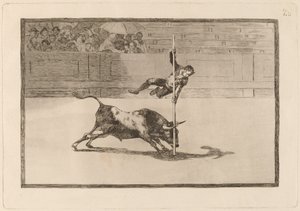 Juanito Apinani Könnyűség és merészség a ringben Madridban alkotó: Francisco de Goya