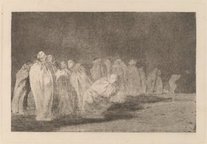 Los ensacados (The Men in Sacks) alkotó: Francisco de Goya
