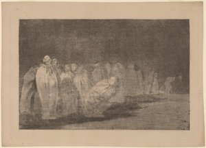 Los ensacados (The Men in Sacks) alkotó: Francisco de Goya