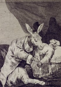Milyen betegségben fog meghalni Capricho No 40 alkotó: Francisco de Goya