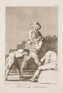 Nádor gróf. Urquijo külügyminiszter, mint egy hencegő alkotó: Francisco de Goya