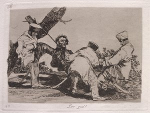 Mert? (miért?) alkotó: Francisco de Goya