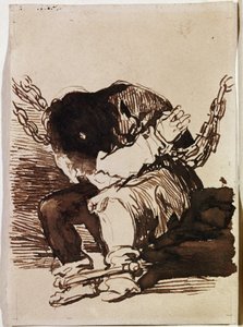 Fogolylánc ülés. (Előkészítő rajz alkotó: Francisco de Goya
