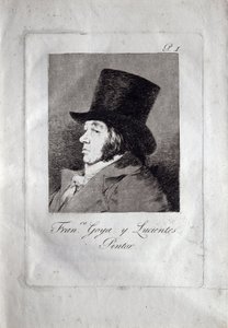 Önarckép, 1799 alkotó: Francisco de Goya