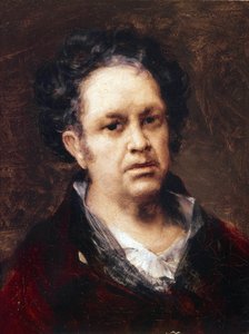 Önarckép 69 éves (olaj, vászon alkotó: Francisco de Goya