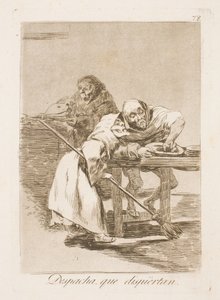 Siess, ébrednek! alkotó: Francisco de Goya