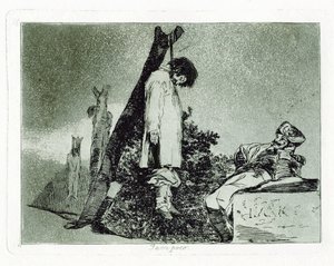 Sem ezt sem. 36. tábla a háború katasztrófáiból alkotó: Francisco de Goya