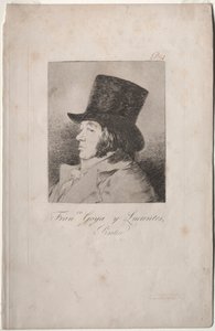 A Caprichos: Goya portréja alkotó: Francisco de Goya
