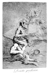 A jámbor hivatás, 1799 alkotó: Francisco de Goya