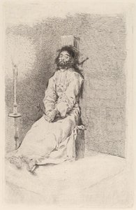 A Garroted Man alkotó: Francisco de Goya