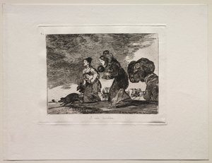 A háború borzalmai: és ez is. alkotó: Francisco de Goya