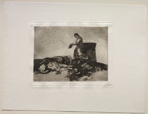A háború borzalmai: A jaj kegyetlen története alkotó: Francisco de Goya