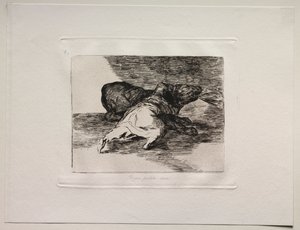 A háború borzalmai: kihoz belőle valamit. alkotó: Francisco de Goya