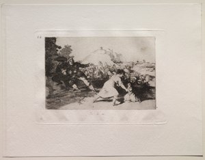 A háború borzalmai: Láttam alkotó: Francisco de Goya