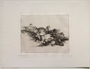 A háború borzalmai: Mindig megtörténik. alkotó: Francisco de Goya
