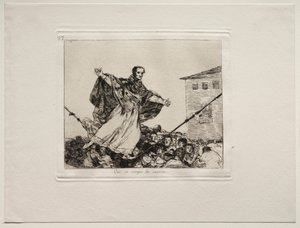 A háború borzalmai: Szakadjon a zsinór alkotó: Francisco de Goya