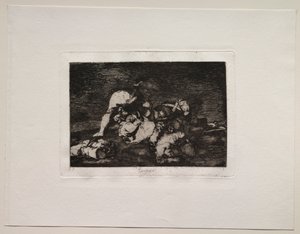 A háború borzalmai: Sem ezeket. alkotó: Francisco de Goya