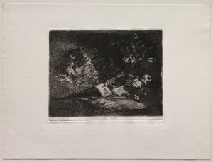 A háború borzalmai: Semmi. Az Esemény megmondja. alkotó: Francisco de Goya
