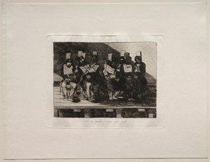 A háború borzalmai: Nem lehet megmondani, miért. alkotó: Francisco de Goya