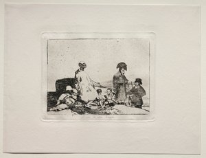 A háború borzalmai: Talán más fajtájúak. alkotó: Francisco de Goya