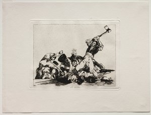 A háború borzalmai: ugyanaz. alkotó: Francisco de Goya