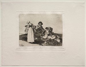 A háború borzalmai: A legrosszabb a koldulni. alkotó: Francisco de Goya